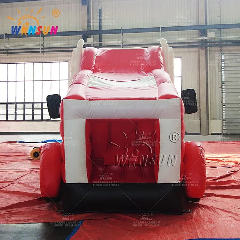 Commercial Inflatable Jumping House with Slide Truck theme