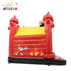 Inflatable Bouncy Castle Fire Brigade
