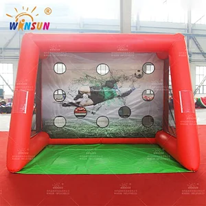Inflatable Soccer Shootout interactive game