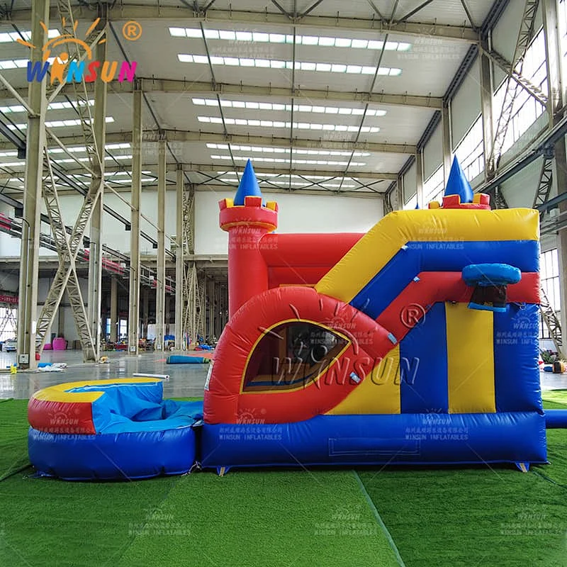 Commercial Jumping Castle with Water Slide