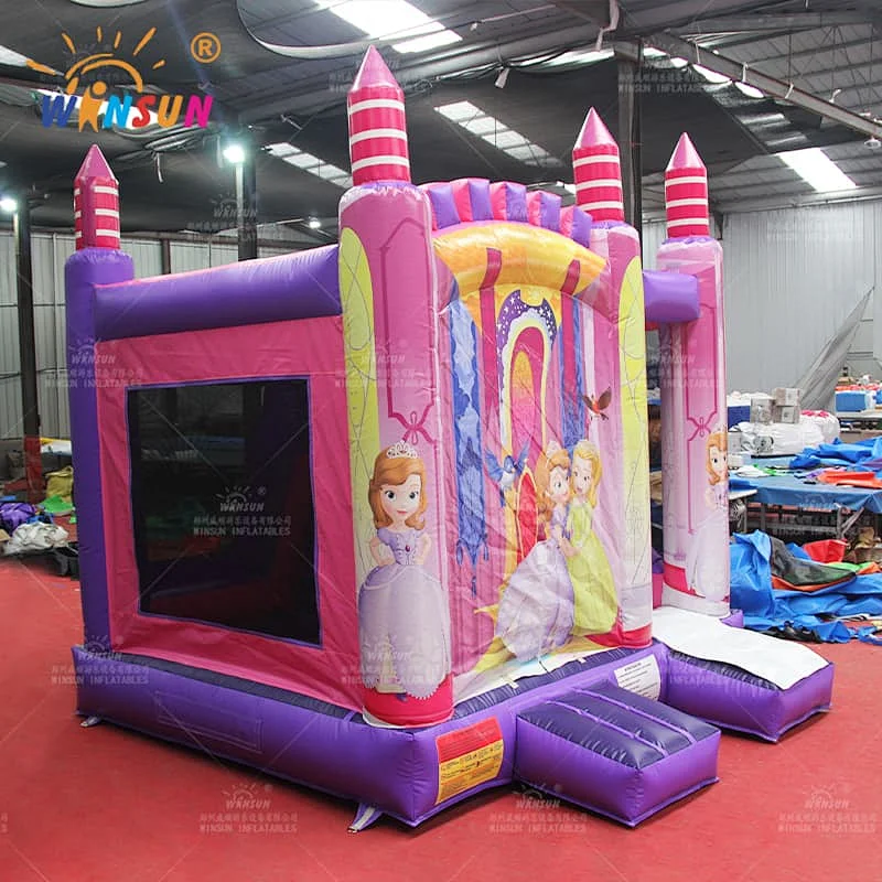 Commercial Princess Inflatable Castle