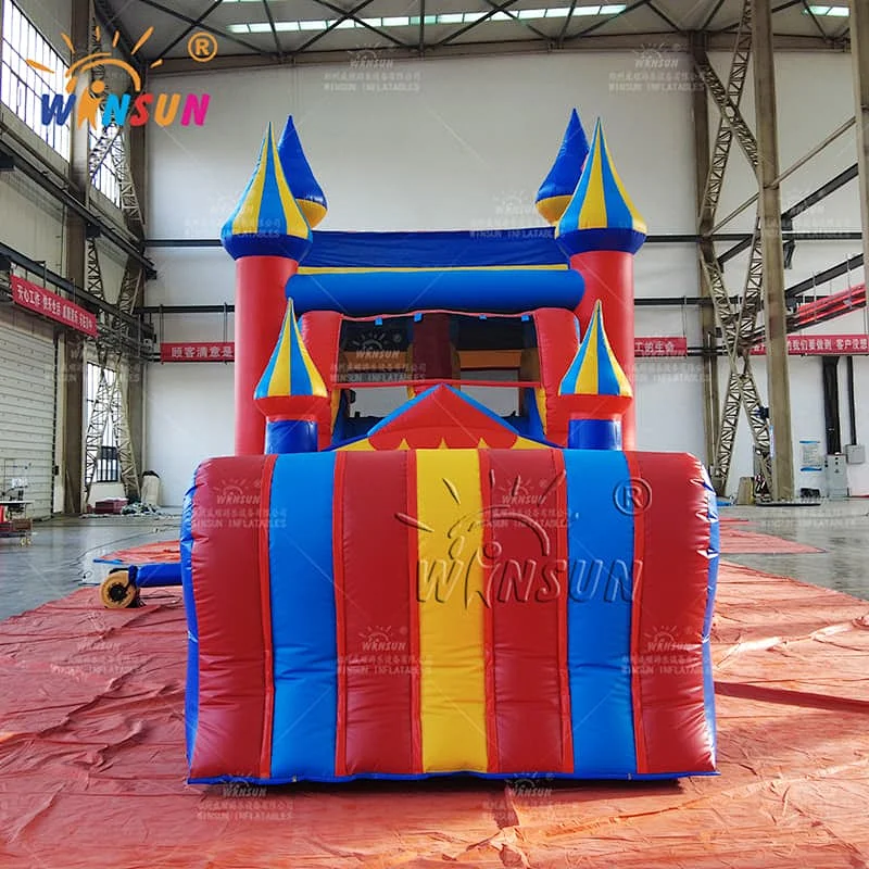 Carnival Inflatable Castle with Slide