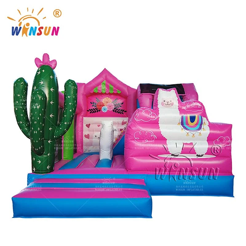 Custom Inflatable Combo Alpaca Theme