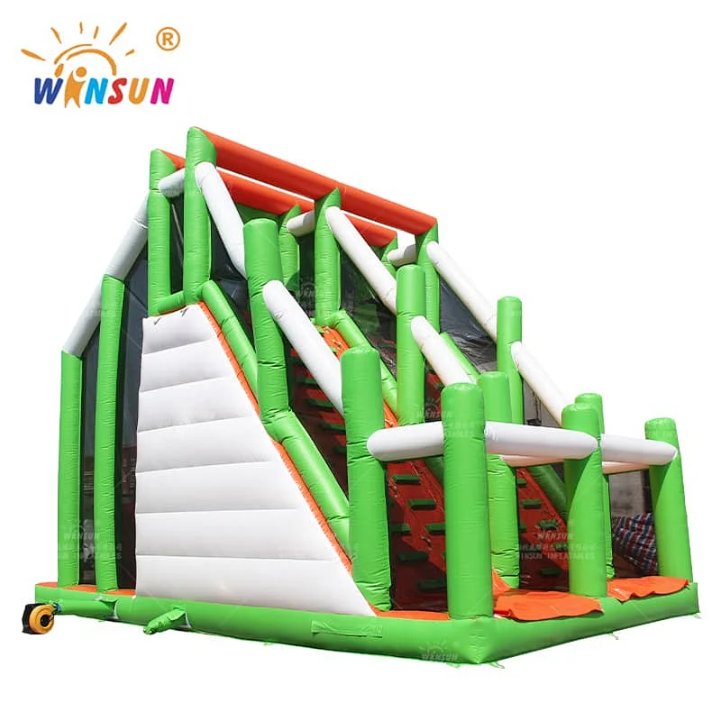 5k Run Dual Lane Inflatable Stunt Jump