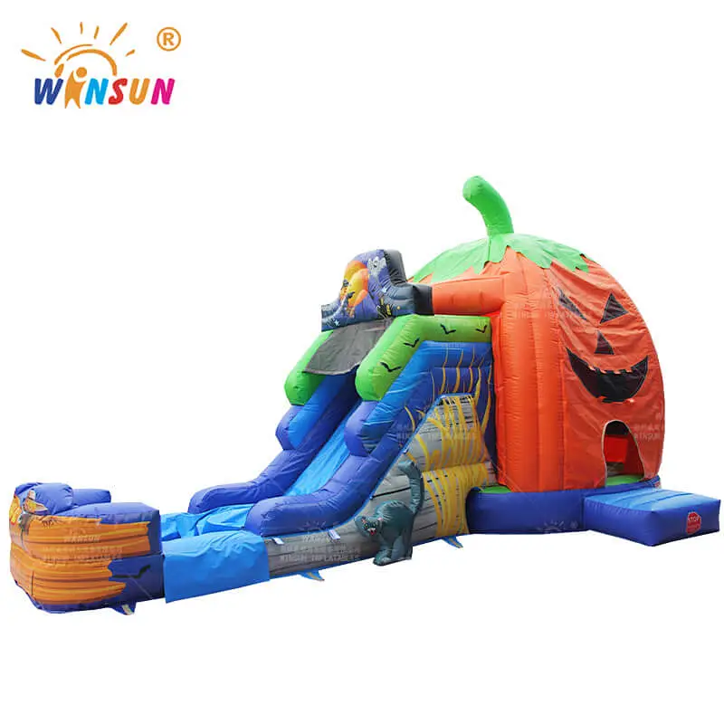 Jack-O-Lantern Bounce House Combo