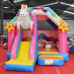 Unicorn Inflatable Combo