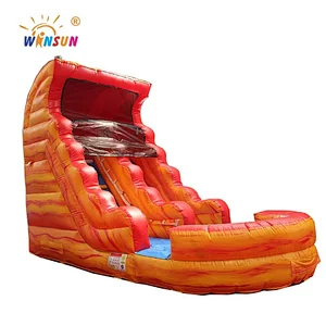 Lava Inflatable water slide