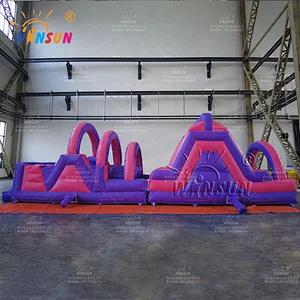 Custom Inflatable Obstacle Course Race Game