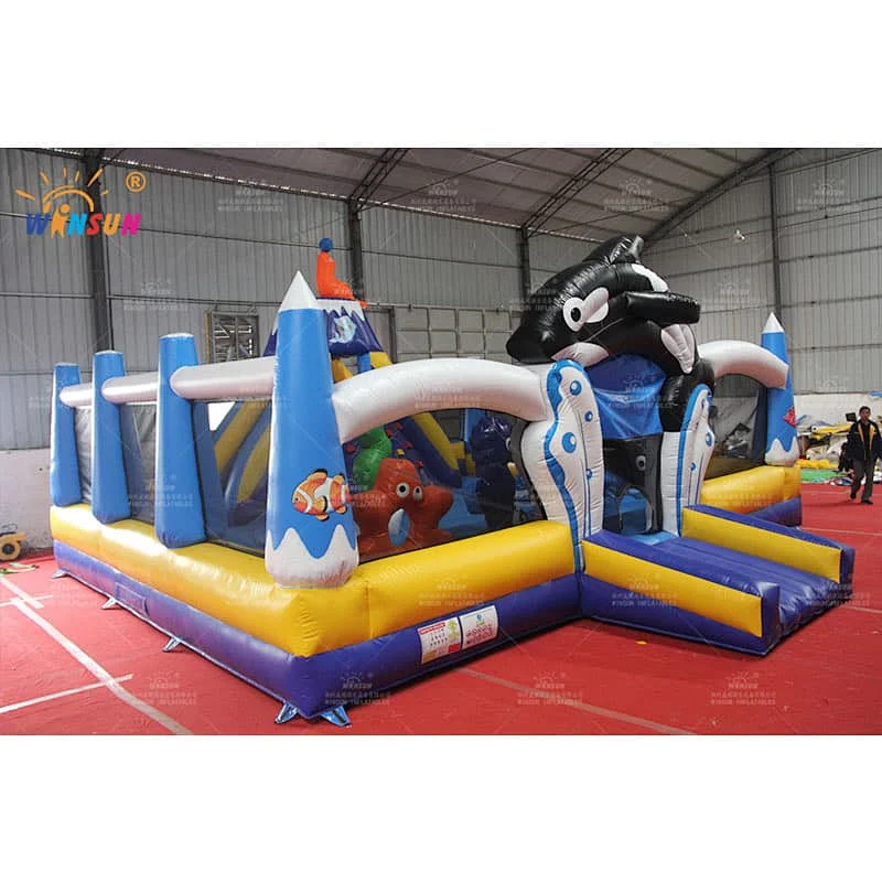 Dolphin Inflatable Fun City