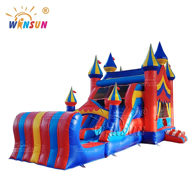 Carnival Inflatable Castle with Slide