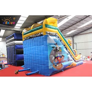 Pirate inflatable slide