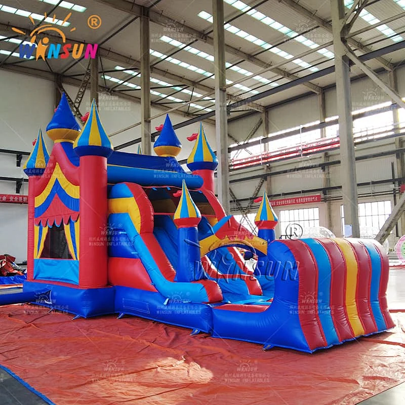 Carnival Inflatable Castle with Slide