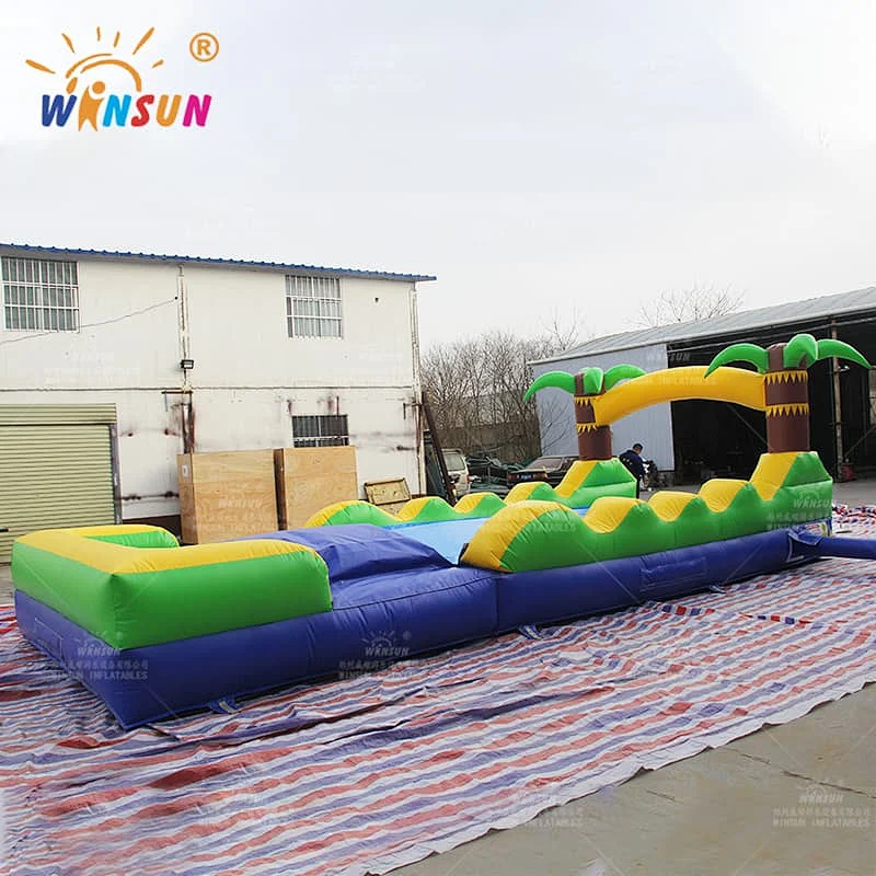 Inflatable Slip N Slide with Pool at end