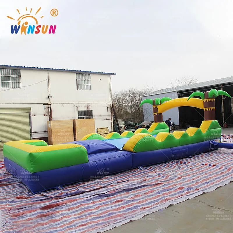 Inflatable Slip N Slide with Pool at end