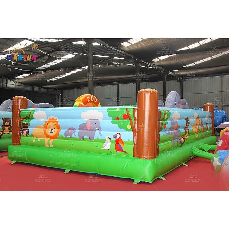 Inflatable Zoo bouncer