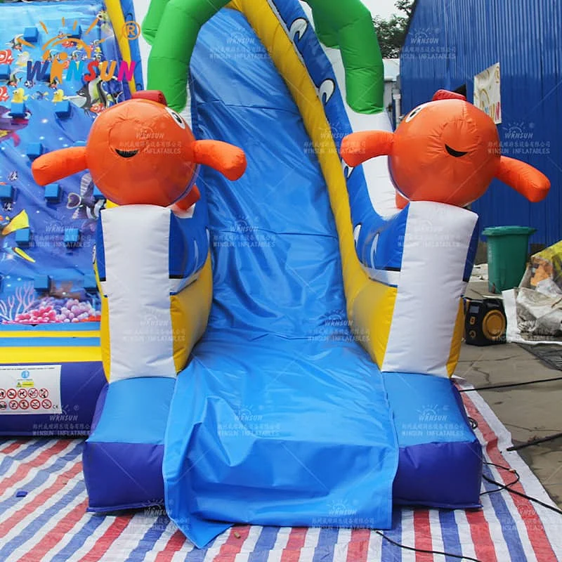 Aquarium Inflatable Slide