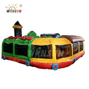 Inflatable Express Train Station