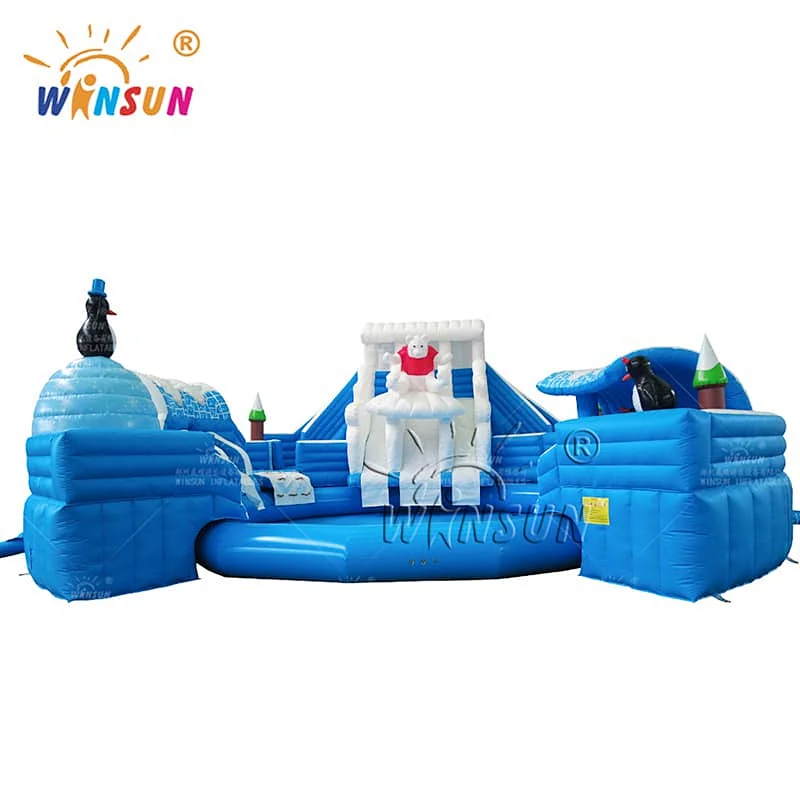 Ice World Inflatable Water Park