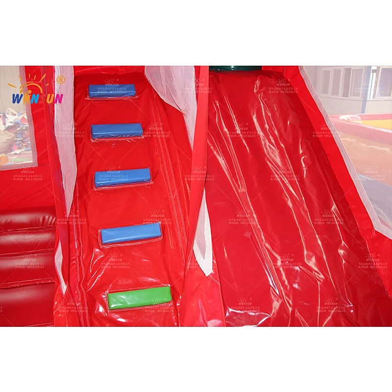 kids jumping castle, inflatable Santa Claus bouncer castle,Christmas bouncy house for kids