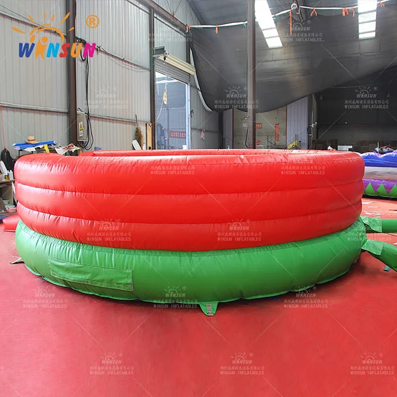 Inflatable Jousting Arena with Sticks safety Helmets