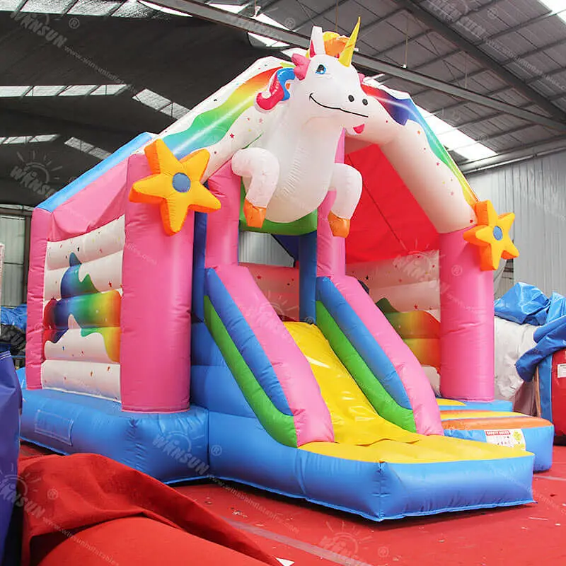 Unicorn Inflatable Combo