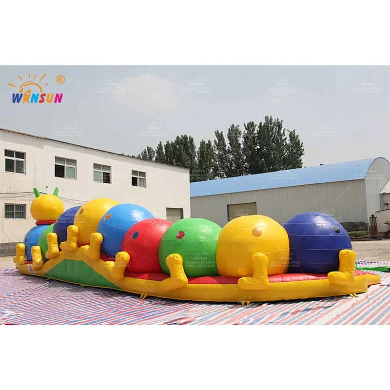 Inflatable Worm Tunnel