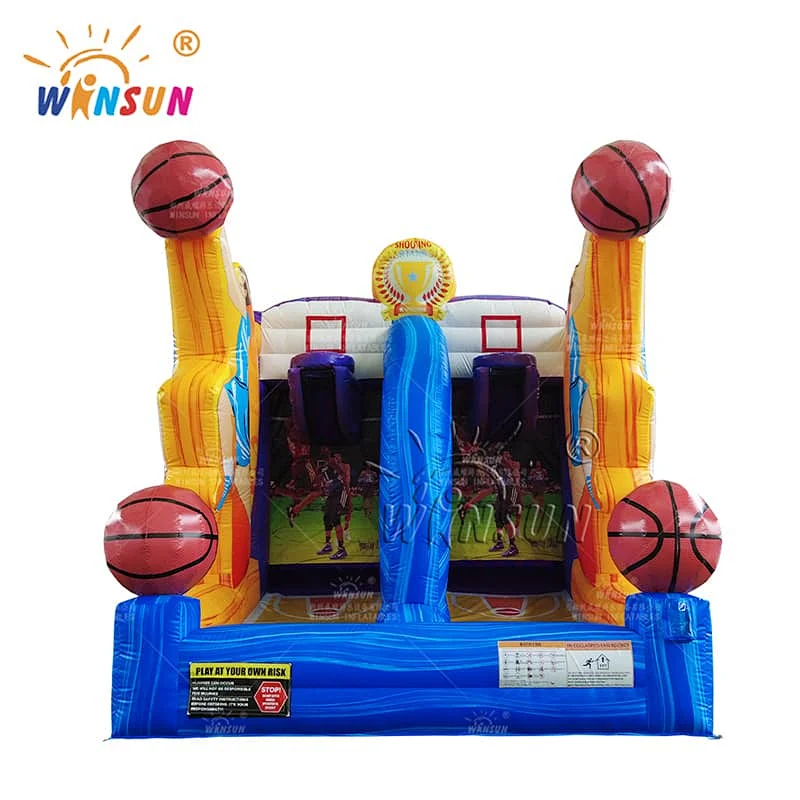 Shooting Stars Inflatable Basketball Game Interactive