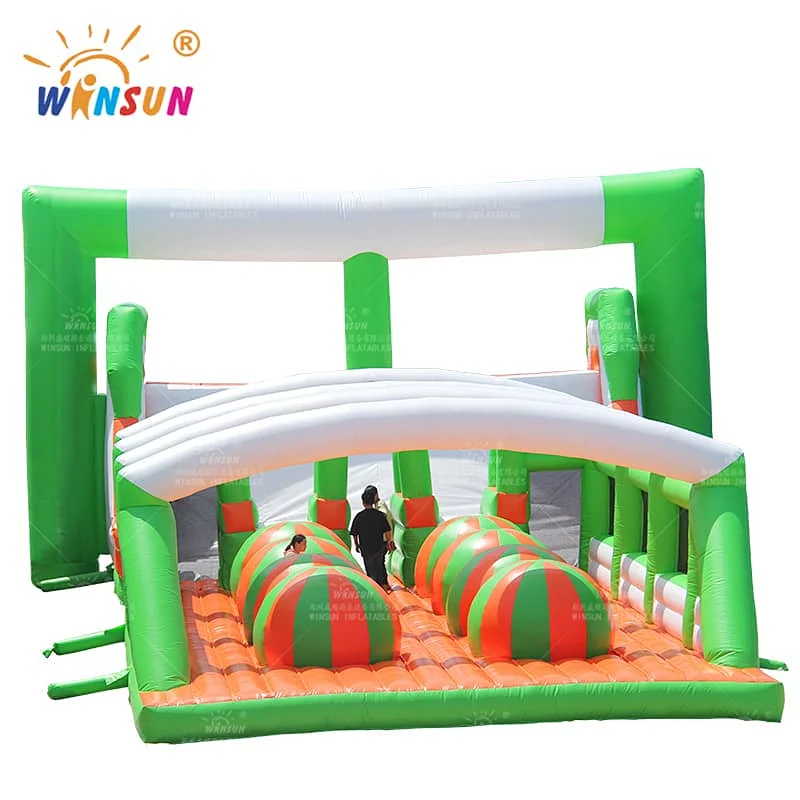 5k Run Inflatable Wipeout Obstacle Course