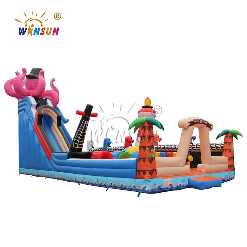 Inflatable Pirate Ship Trampoline