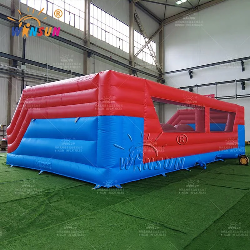 Extreme Ball Run Inflatable Wipeout Game