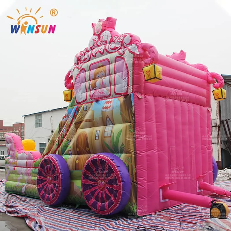 Inflatable Princess Carriage Slide