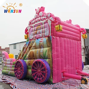 Inflatable Princess Carriage Slide