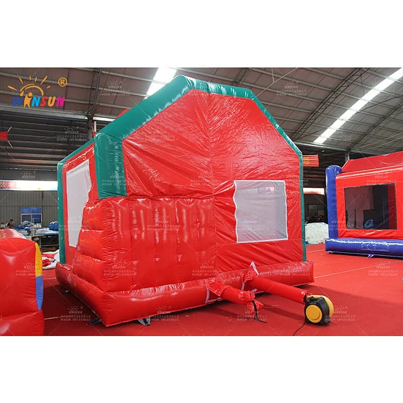 kids jumping castle, inflatable Santa Claus bouncer castle,Christmas bouncy house for kids