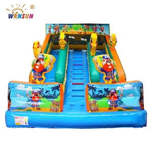 Pirate inflatable slide