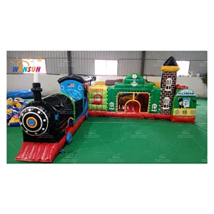 Inflatable Express Train Station