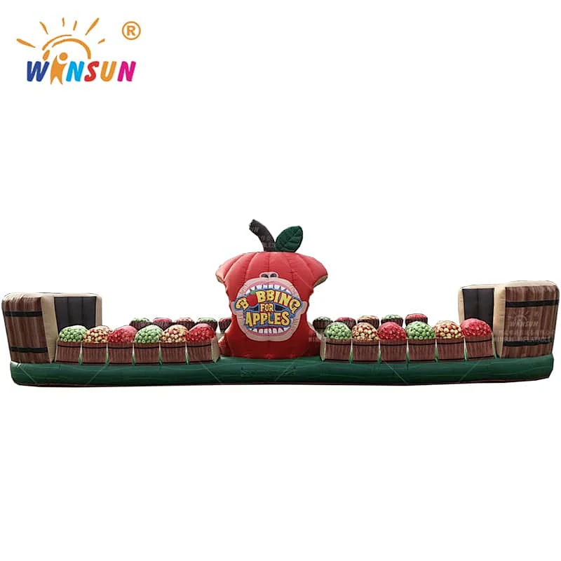 Inflatable Bungee Bobbing for Apples