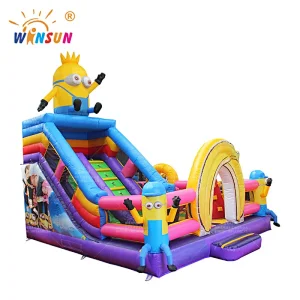 Minions Inflatable Combo bouncer slide