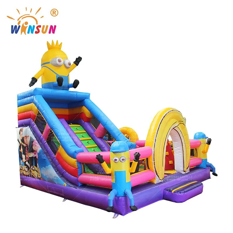 Minions Inflatable Combo bouncer slide