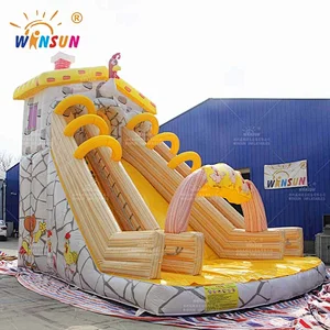 Inflatable Chicken Coop Slide