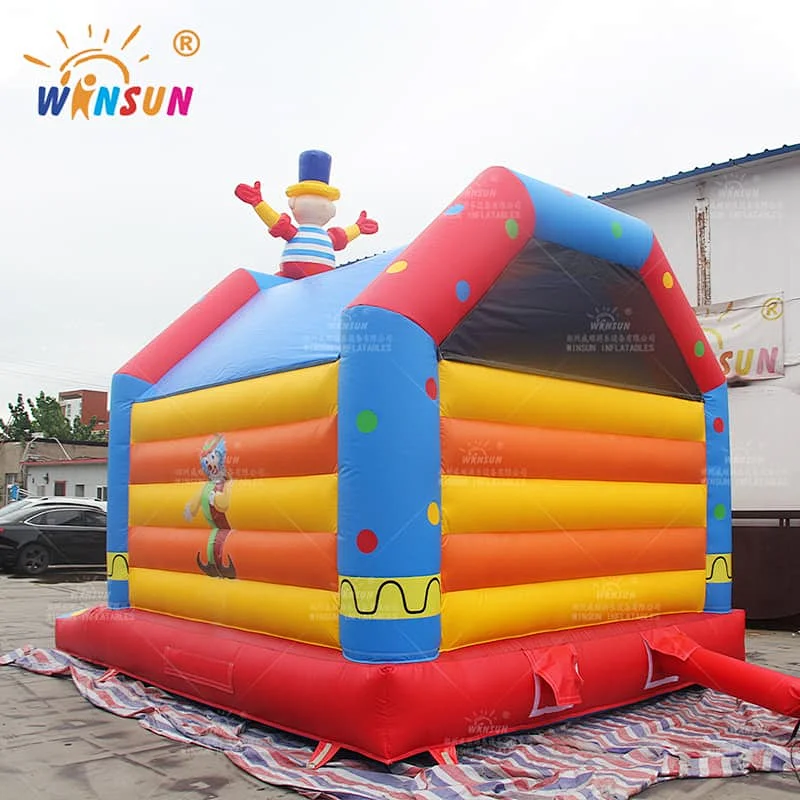 Custom Inflatable Bounce House Clown Theme