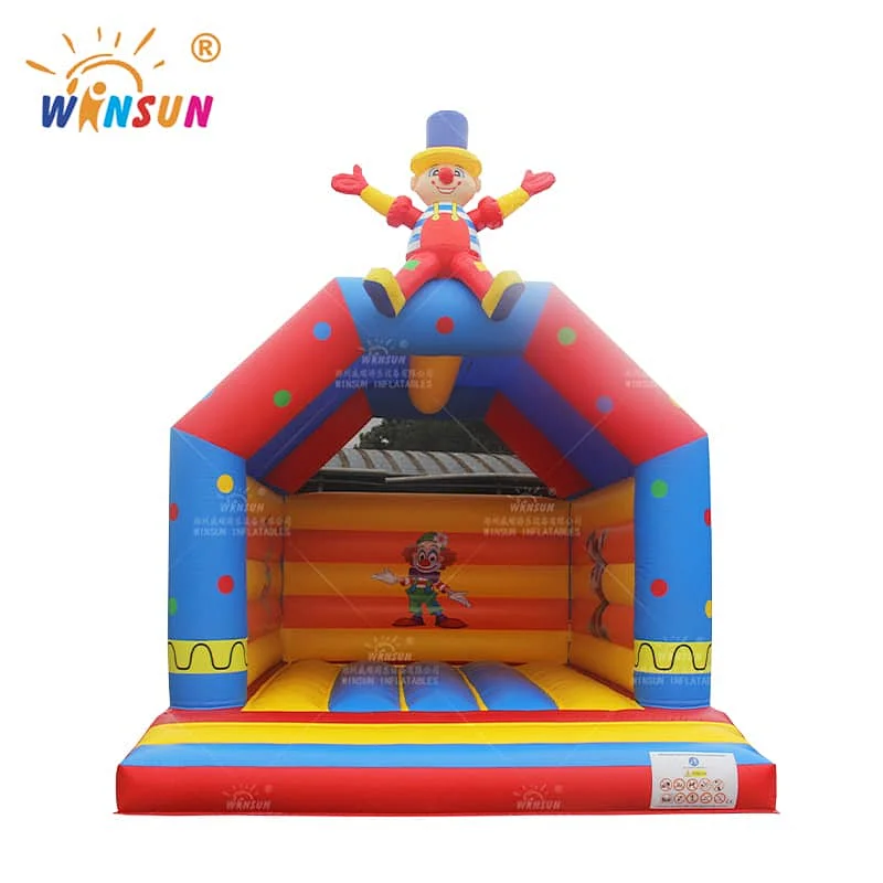 Custom Inflatable Bounce House Clown Theme