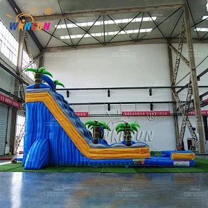 Inflatable Blue Marble Water Slide