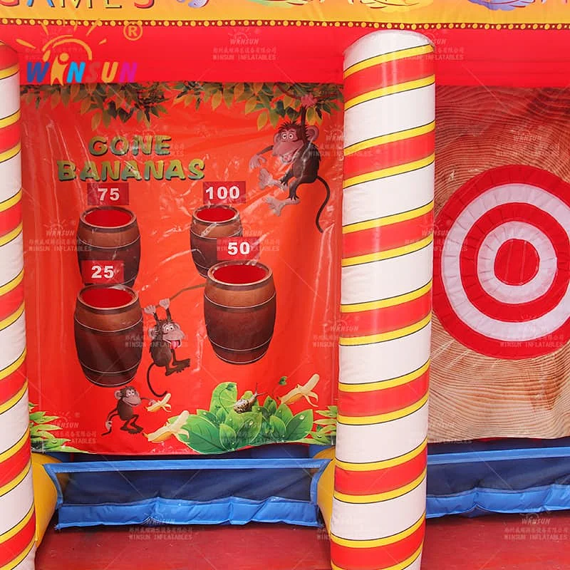 4-in-1 Inflatable Interactive Games