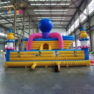 Commercial Giant Inflatable Fun City Octopus theme