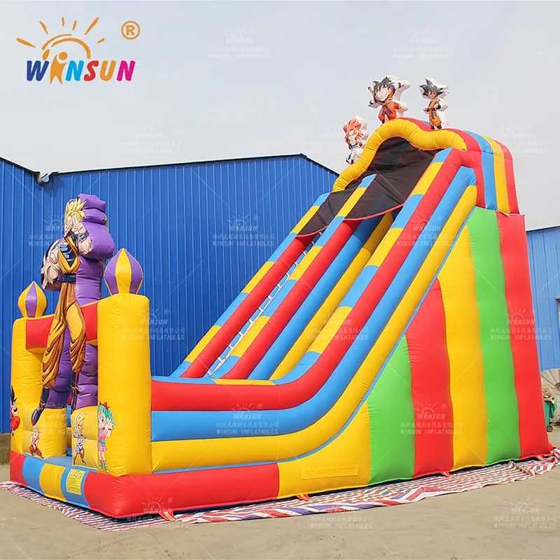 Cartoon Dragon Ball Inflatable slide