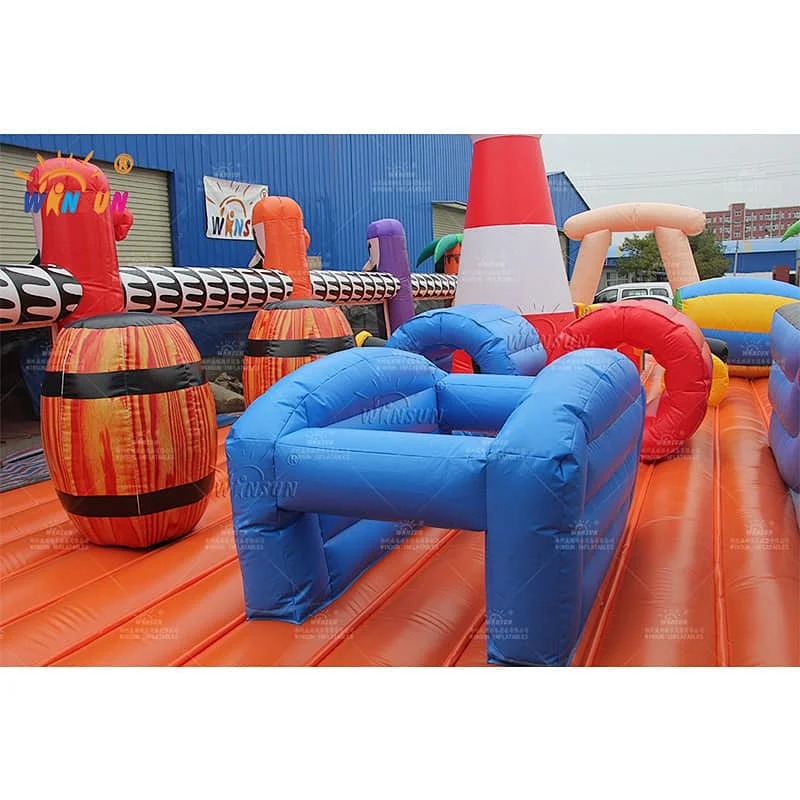 Inflatable Pirate Ship Trampoline