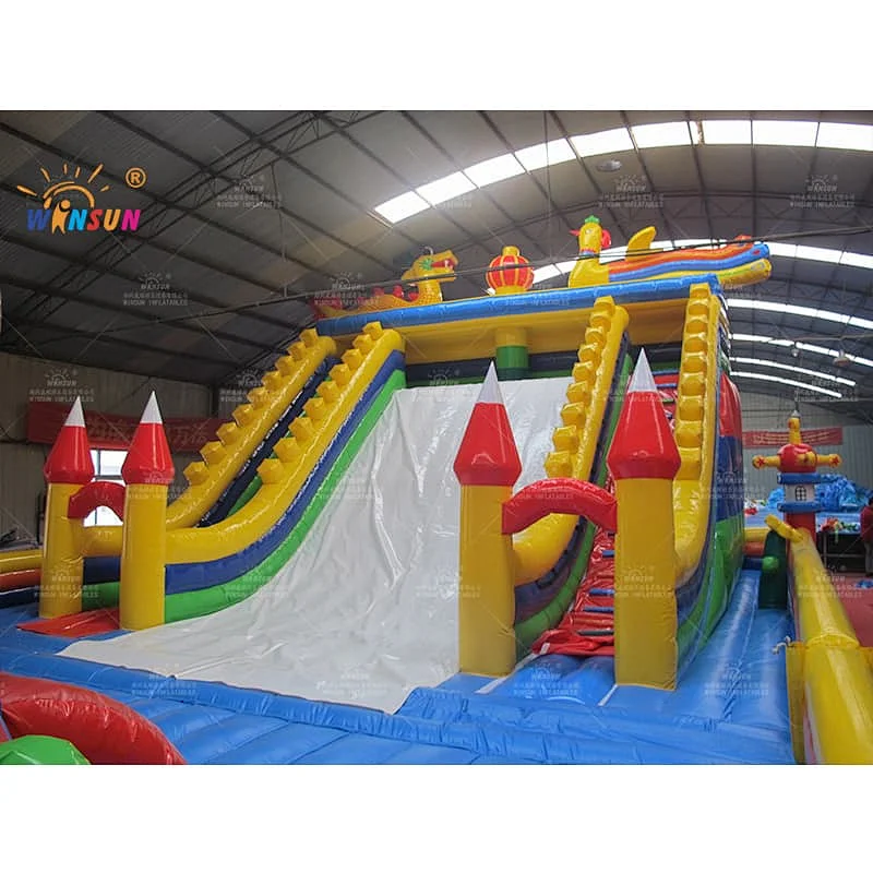 Giant Inflatable Playground Chinese Theme