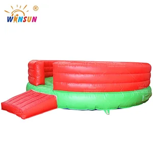 Inflatable Jousting Arena with Sticks safety Helmets