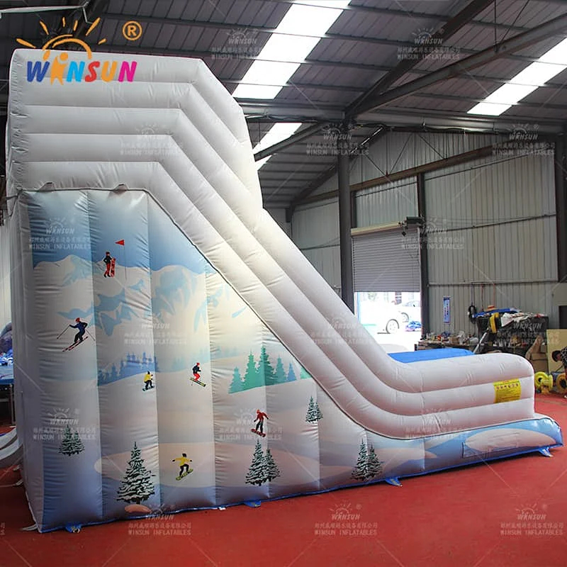 Inflatable Skiing slide