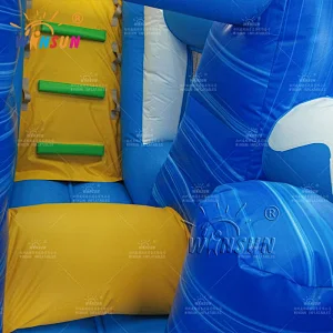 Inflatable Obstacle Course Underwater World Theme